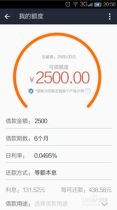 支付宝招联好期贷10000元一年是多少利息?(最低利息办法)